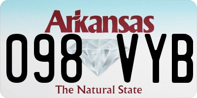AR license plate 098VYB