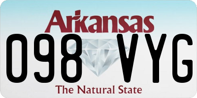AR license plate 098VYG