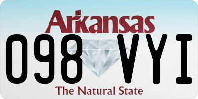 AR license plate 098VYI