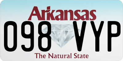 AR license plate 098VYP