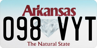 AR license plate 098VYT