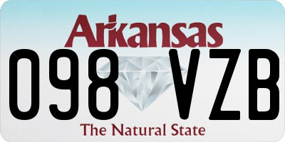 AR license plate 098VZB