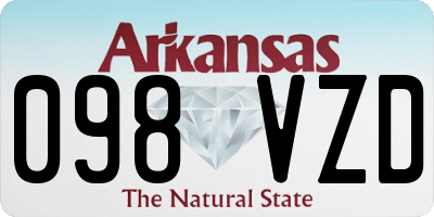 AR license plate 098VZD