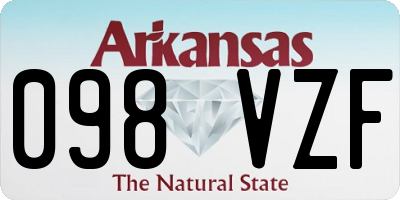 AR license plate 098VZF