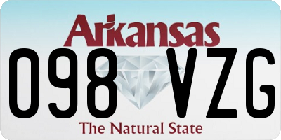 AR license plate 098VZG