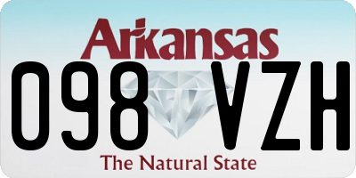 AR license plate 098VZH