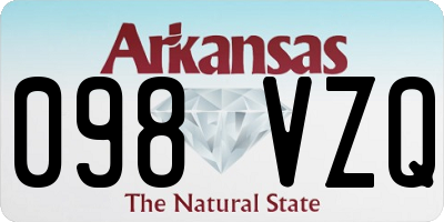 AR license plate 098VZQ