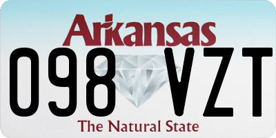 AR license plate 098VZT