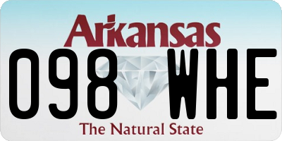 AR license plate 098WHE