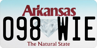 AR license plate 098WIE