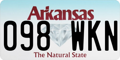 AR license plate 098WKN
