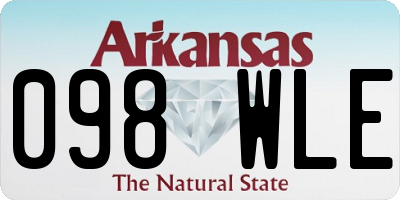 AR license plate 098WLE