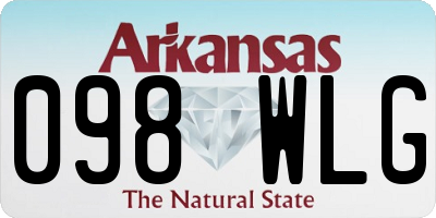 AR license plate 098WLG