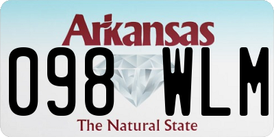 AR license plate 098WLM