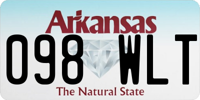 AR license plate 098WLT