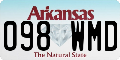 AR license plate 098WMD