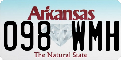 AR license plate 098WMH