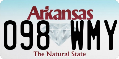 AR license plate 098WMY