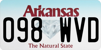AR license plate 098WVD
