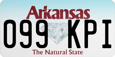 AR license plate 099KPI