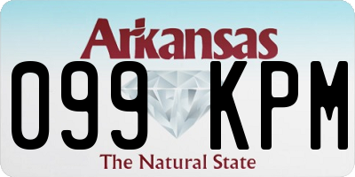 AR license plate 099KPM