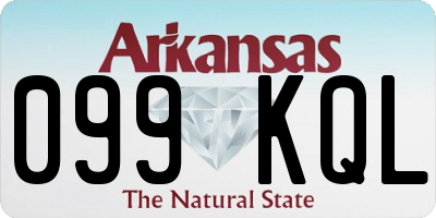 AR license plate 099KQL