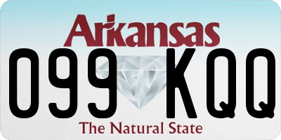 AR license plate 099KQQ