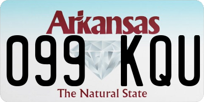 AR license plate 099KQU