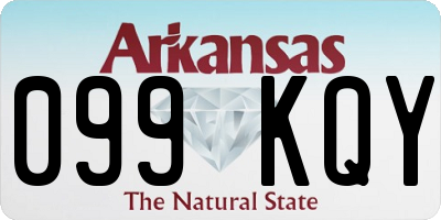 AR license plate 099KQY