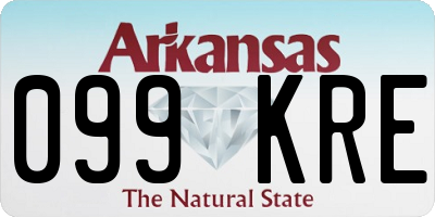 AR license plate 099KRE