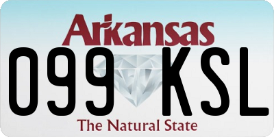 AR license plate 099KSL