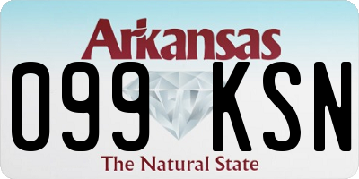 AR license plate 099KSN