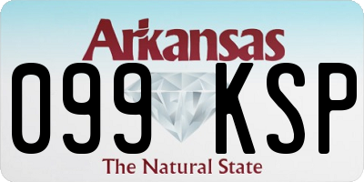 AR license plate 099KSP