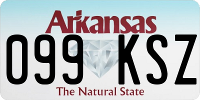 AR license plate 099KSZ