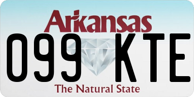 AR license plate 099KTE