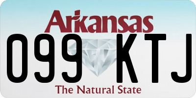 AR license plate 099KTJ
