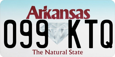 AR license plate 099KTQ