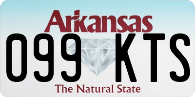 AR license plate 099KTS