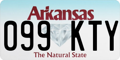 AR license plate 099KTY