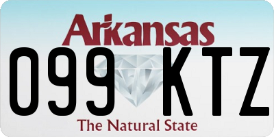 AR license plate 099KTZ