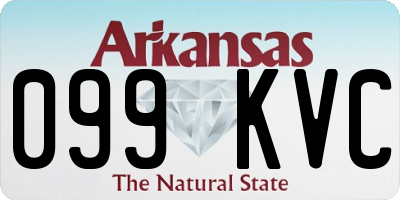 AR license plate 099KVC
