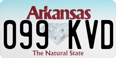 AR license plate 099KVD