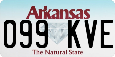 AR license plate 099KVE