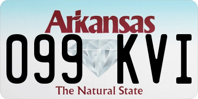 AR license plate 099KVI
