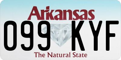AR license plate 099KYF