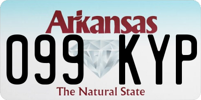 AR license plate 099KYP