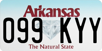 AR license plate 099KYY