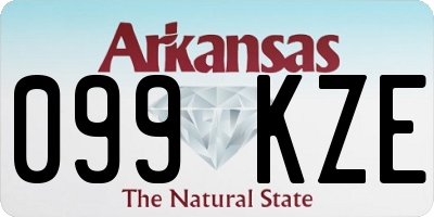 AR license plate 099KZE