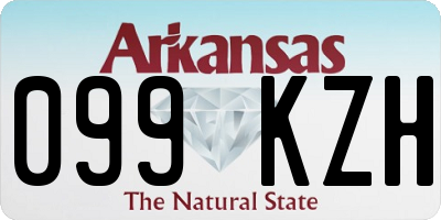 AR license plate 099KZH
