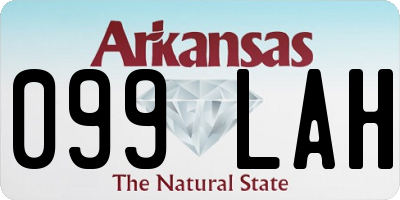 AR license plate 099LAH